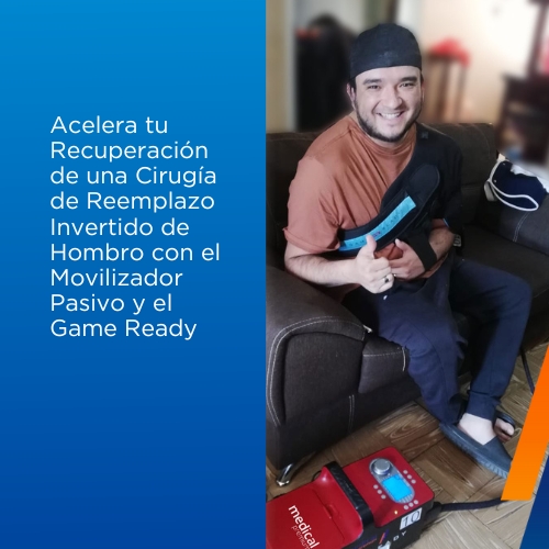 Acelera tu Recuperación de una Cirugía de Reemplazo Invertido de Hombro con Game Read y el Movilizador Pasivo Medical Premium